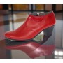 Botine dama din piele naturala cu fermoar culoare neagra Orto MV5NORT